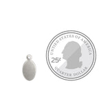 タグ 楕円 約9.5×6.5mm