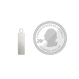 タグ 長方形 約17×5mm