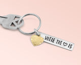 ハート カン付 約13×13mm