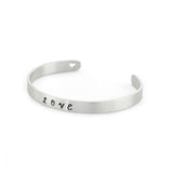 ブレスレット(18K・シルバーメッキ) 幅約6mm×150mm